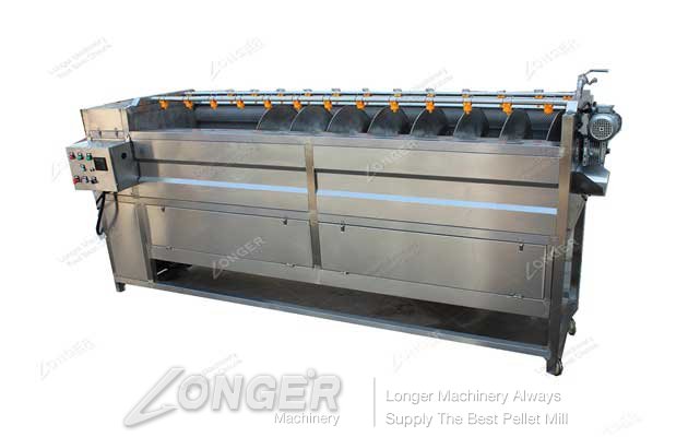 potato washing peeling machine potato washing peeling machine